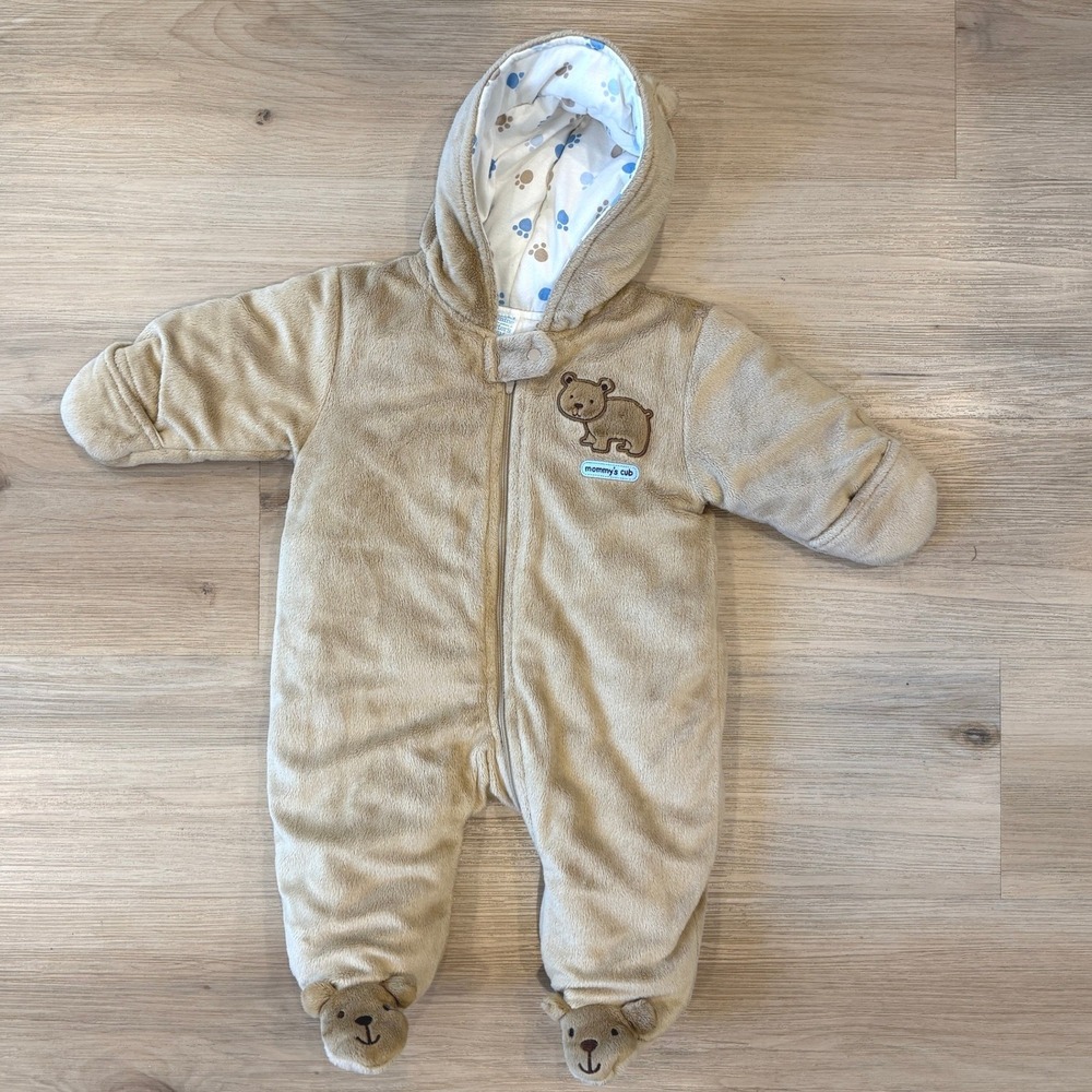 Child‎ of Mine by Carter's Hooded bodysuit 3-6m Momma's Cub